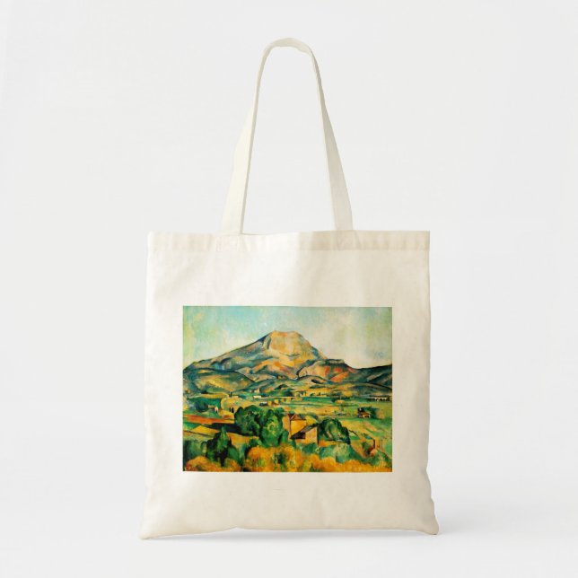 Cezanne Mont Sainte-Victoire Taschen-Tasche Tragetasche (Vorne)
