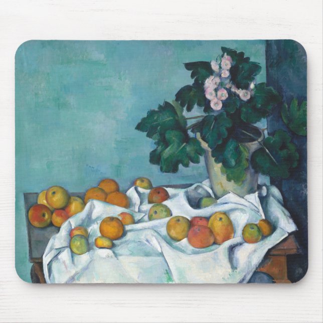 Cezanne Post-Impressionismus Still Life Blume und Mousepad (Vorne)