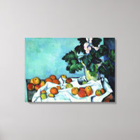 Cezanne - Stillleben mit Äpfeln und Primrosen
