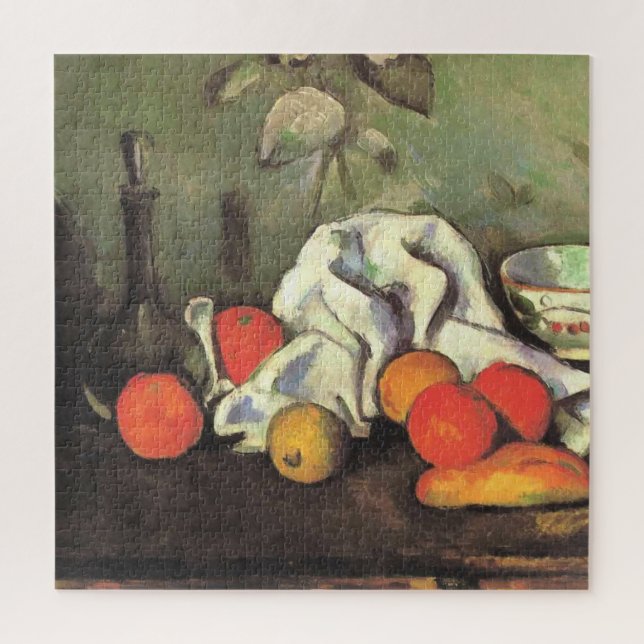 Cezanne - Stillleben mit Früchten (Vertikal)