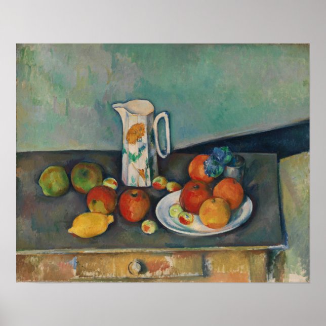 Cézanne - Stillleben Poster (Vorne)