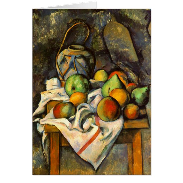 Cezanne Vase Paille Vintage Kunst (Vorne)