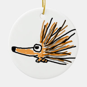 CF fantastische Stachelschwein-Verzierung Keramikornament