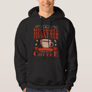 CF Kaffee Dialysis Tech Kaffeedialyse Technischer Hoodie