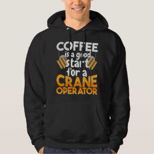 CF-Kaffee ist ein guter Start für den Crane Operat Hoodie