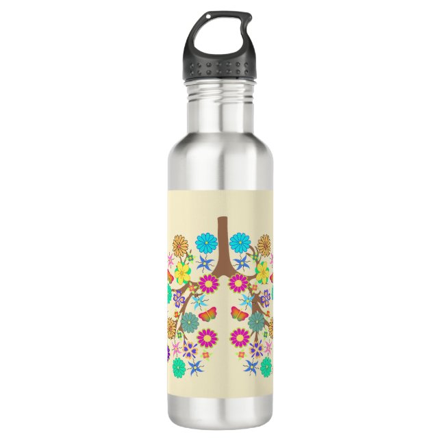 CF Sommer Edelstahlflasche (Vorderseite)