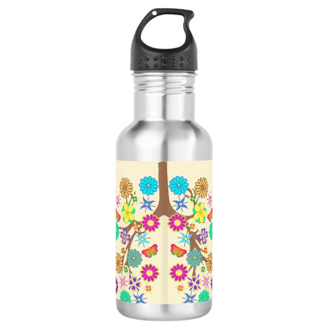 CF Sommer Edelstahlflasche (Vorderseite)