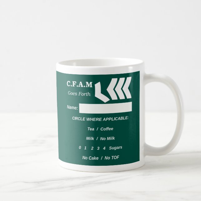 CFAM-Tasse 2015 Kaffeetasse (Rechts)