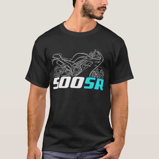 CFMoto 500SR 2025 T-Shirt (Vorderseite)