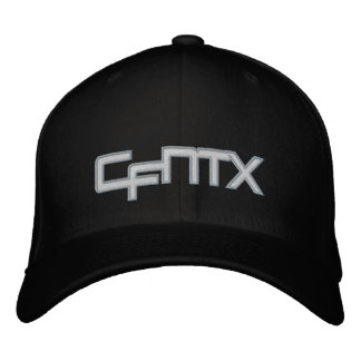 CFNTX - Black Hat Bestickte Kappe