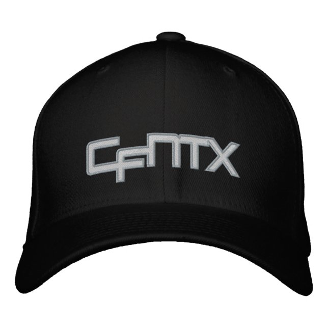 CFNTX - Black Hat Bestickte Kappe (Vorderseite)