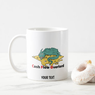 CFO Cartoon-Drache Kaffeetasse