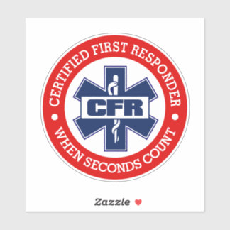 CFR (Certified First Responder) Aufkleber