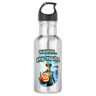 CG17S UFO Halloween Collection Humans are...weird Edelstahlflasche
