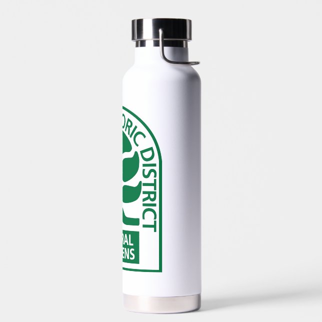 CGA Logo Wasserflasche Trinkflasche (Links)