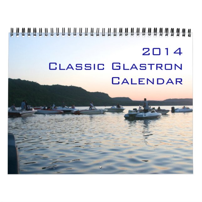 CGOAMN Classic Glastron Calendar 2014 Kalender (Titelbild)