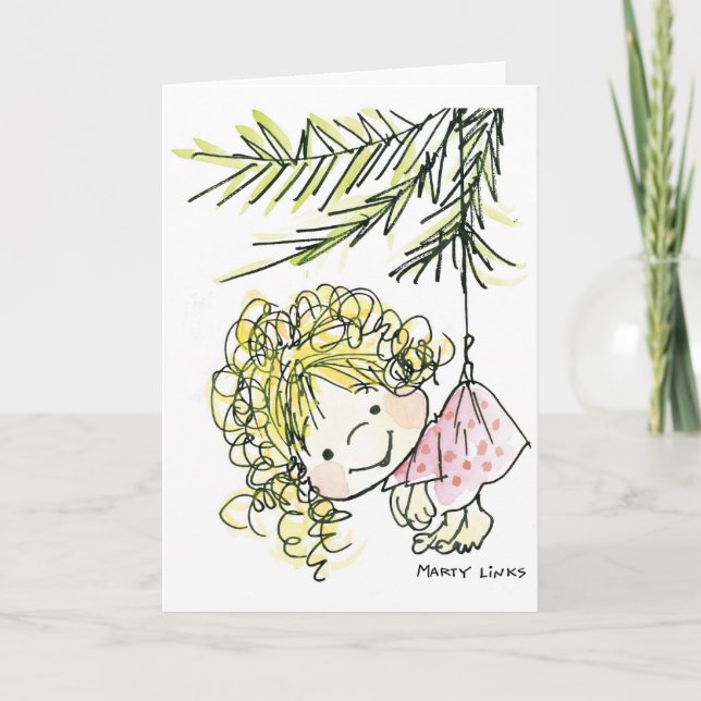 CH-006 Weihnachtsschmuck Feiertagskarte (Vorderseite)