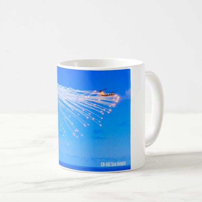 CH-46E MEERESKNIGHT KAFFEETASSE (VorderseiteRechts)
