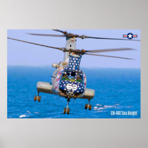 CH-46E MEERESKNIGHT POSTER