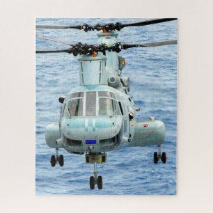 CH-46E-MEERESNACHT (16x20 INCH)