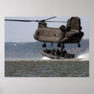 CH-47 Chinook Boots-Aufzug Poster