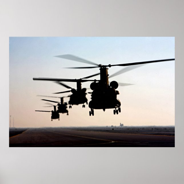 CH-47 Chinooks Poster (Vorne)