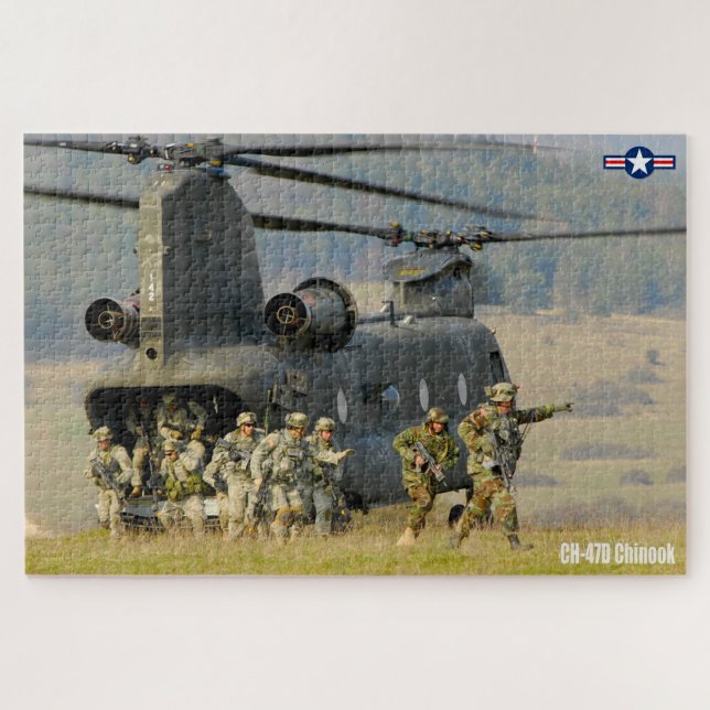 CH-47D CHINOOK (20x30 INCH) (Horizontal)
