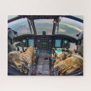 CH-47F CHINOOK COCKPIT (16x20 INCH)