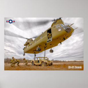 CH-47F CHINOOK POSTER