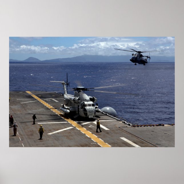 CH-53D A Sea Hengst Poster (Vorne)