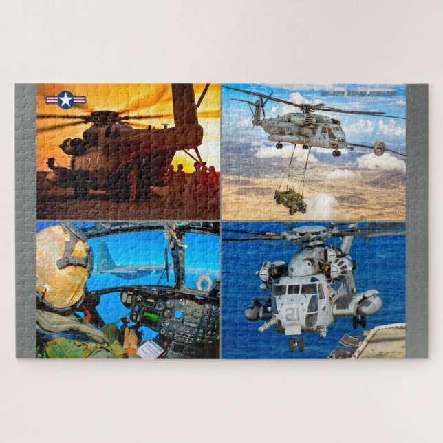 CH-53E SUPER STALLION (20x30 INCH) (Horizontal)