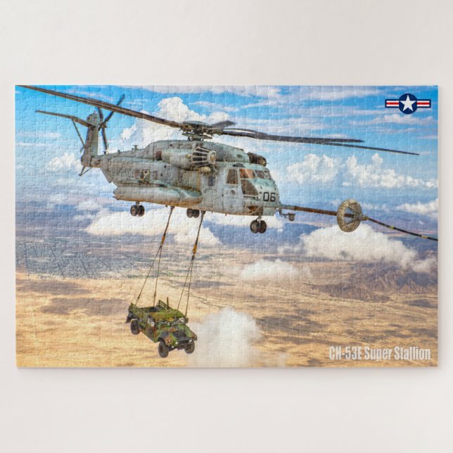 CH-53E SUPER STALLION (20x30 INCH) (Horizontal)