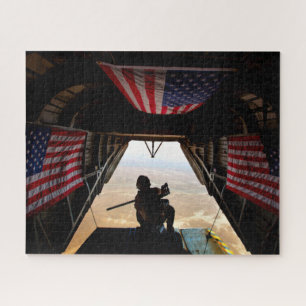 CH-53E SUPER STALLION - FLAG (16x20 INCH)