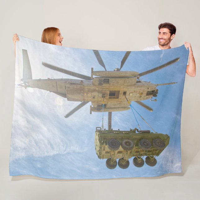CH-53E SUPER STALLION FLEECEDECKE (Beispiel)