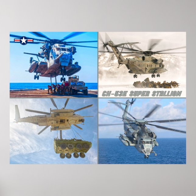 CH-53E SUPER STALLION POSTER (Vorne)