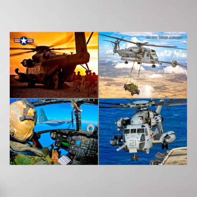 CH-53E SUPER STALLION POSTER (Vorne)