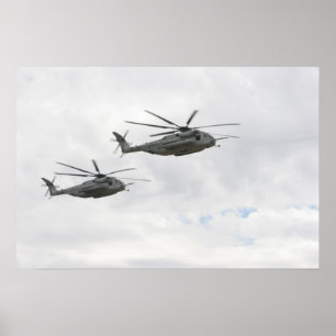 CH-53E SuperStallions Poster