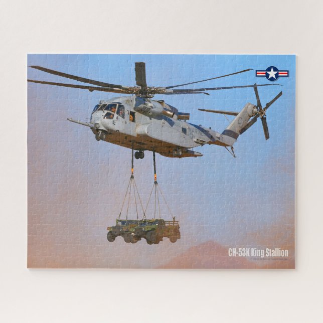 CH-53K KING STALLION (16x20 INCH) (Horizontal)