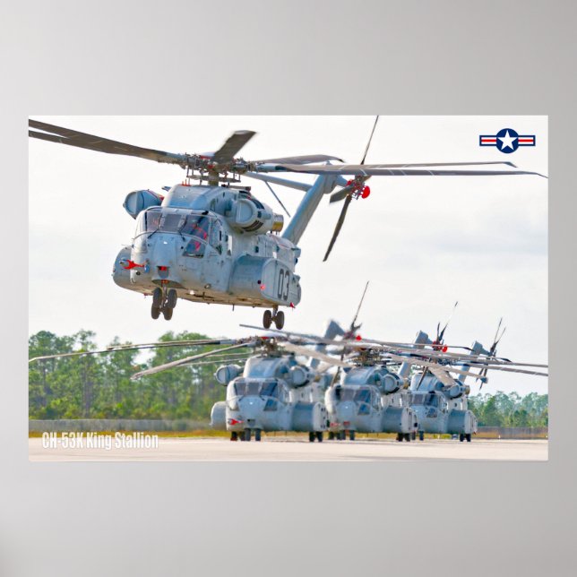 CH-53K KING STALLION POSTER (Vorne)