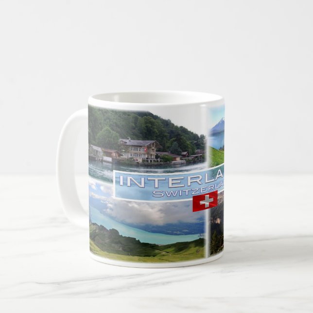 CH Schweiz - Interlaken - Thunersee - Thunersee Kaffeetasse (Vorderseite Links)