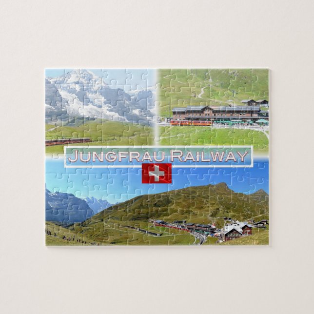 CH Schweiz - Jungfrau Bahn - (Horizontal)