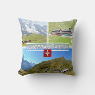 CH Schweiz - Jungfrau Bahn - Kissen