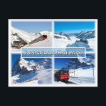 CH Schweiz - Jungfrau Bahn - Postkarte<br><div class="desc">Hier finden Sie das Andenken Ihres Urlaubs. In dieser Kategorie finden Sie Kühlschrankmagnet von vielen Orten in der Schweiz - Jungfrau Bahn. Erleben Sie Freunde und Verwandte mit den einzigartigen Souvenirs von Ihrer großartigen Reise! Probier uns!</div>