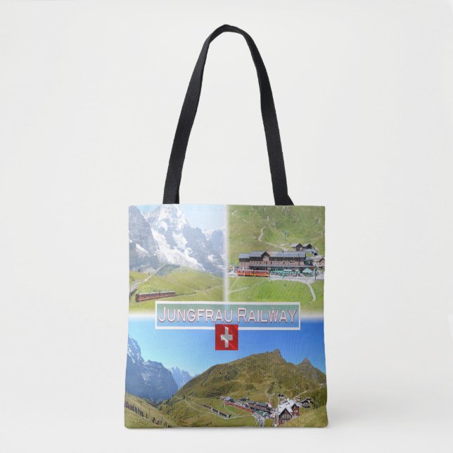CH Schweiz - Jungfrau Bahn - Tasche (Vorderseite)