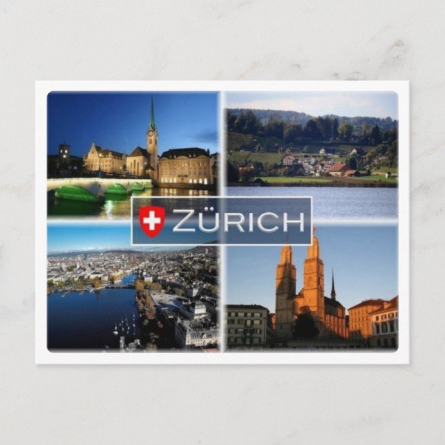 CH Schweiz - Zürich - Postkarte (Vorderseite)