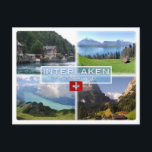 CH Switzerland - Interlaken - Lake Thun - Thunerse Postkarte<br><div class="desc">Here you will find the souvenir of your vacation. This category contains souvenirs of many locations in: Europa - Switzerland - Interlaken - Lake Thun - Thunersee and Mount Niesen - Grindelwald. Amaze friends and relatives with the unique souvenirs from your great trip! Try us! Code: CH0276</div>