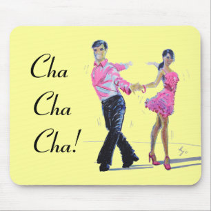 Cha Cha Cha Gesellschaftstänze Mousepad
