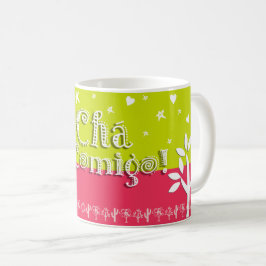 Chá Comigo Kaffeetasse
