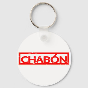 Chabón-Briefmarke Schlüsselanhänger