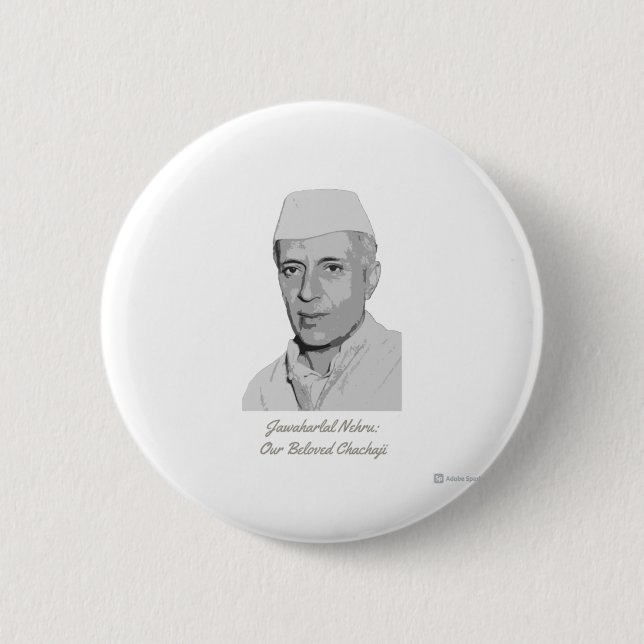 Chachaji Nehru Button (Vorderseite)